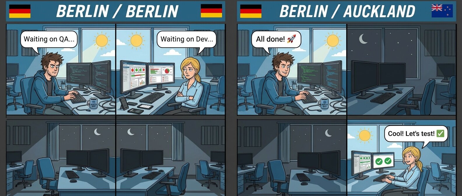 Dein Sprint verliert zwei Entwicklungstage. Jedes Mal.